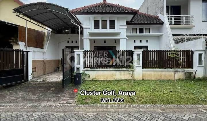 Rumah Siap Huni Kondisi Terawat di Cluster Golf Kota Araya Malang