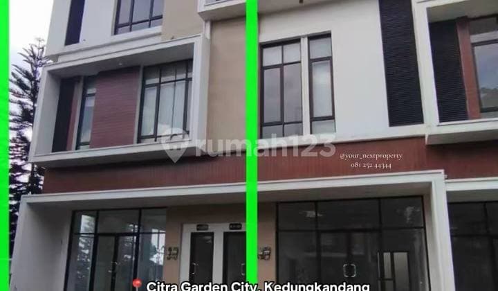 Ruko The Boulevard Siap Pakai di Citra Garden City Kedungkandang Malang