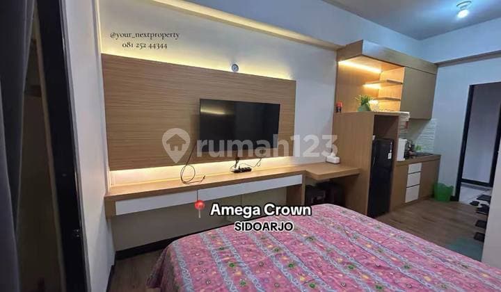 Apartemen Full Furnished Siap Huni di Amega Crown Sidoarjo