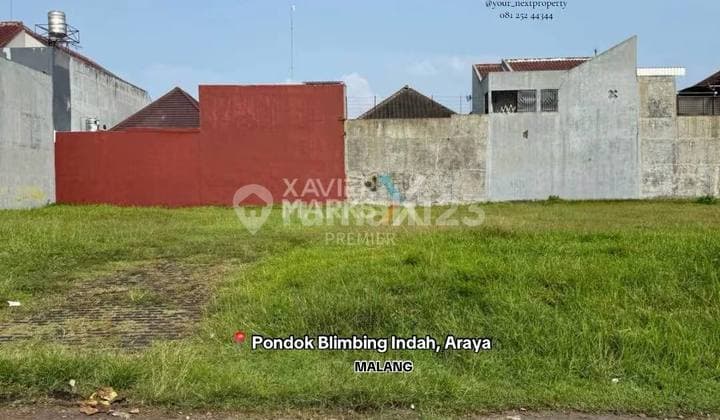 Tanah Kavling Lokasi Strategis di Lingkar Blimbing Indah Araya Kota Malang