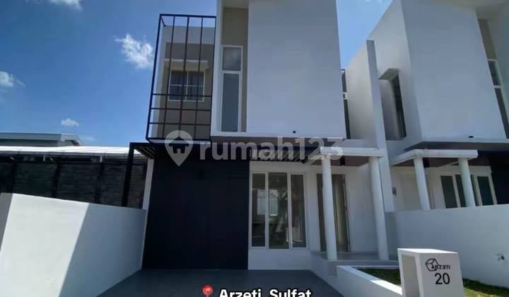 Rumah Siap Huni Desain Modern di Arzeti Sulfat Blimbing Malang