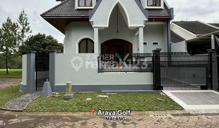 Rumah Tema Klasik Siap Huni di Cluster Golf Kota Araya Malang