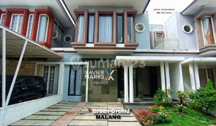 Modern Minimalist House in Green Orchid Lowokwaru Malang
