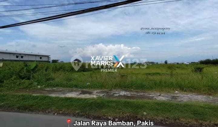 Lahan Pinggir Jalan Raya Bamban Saptorenggo, Pakis Malang