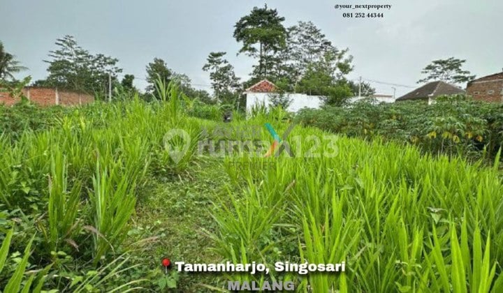 Tanah Kavling Siap Bangun di Taman Harjo Singosari Malang