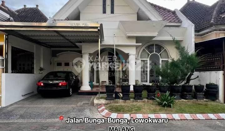 Rumah Terawat di Private Cluster Jalan Bunga-Bunga Lowokwaru Malang