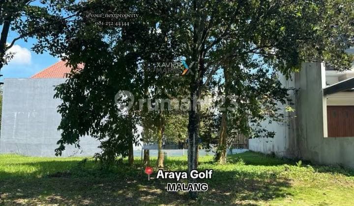 Ready-to-Build Plot of Land in the Favorite Araya Golf Malang Boulevard Cluster