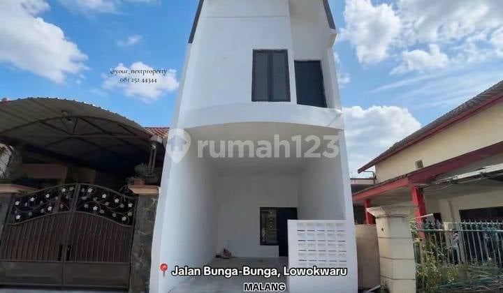 Rumah Baru Modern Minimalis di Jalan Bunga-Bunga, Lowokwaru, Malang
