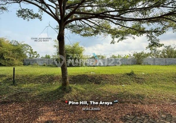 Tanah Kavling di Cluster Pine Hill, The Araya Malang