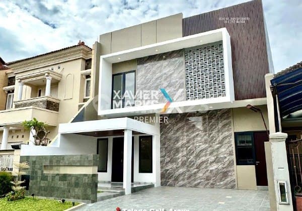 Rumah Modern Kondisi Baru Di Cluster Telaga Golf Araya Malang