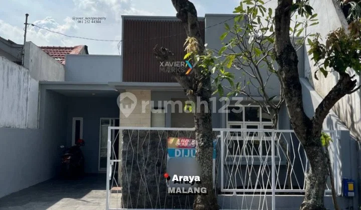 Rumah Minimalis Modern Siap Huni di Araya Malang