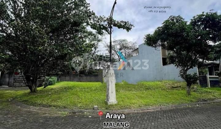 Tanah Kavling Hook di Nieuw Indie Golf Araya Blimbing Kota Malang