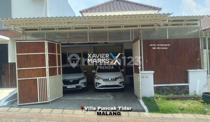 Rumah Minimalis Desain Modern di Villa Puncak Tidar Malangain