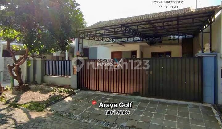Rumah Minimalis Sangat Terawat di Perumahan Araya Golf Malang