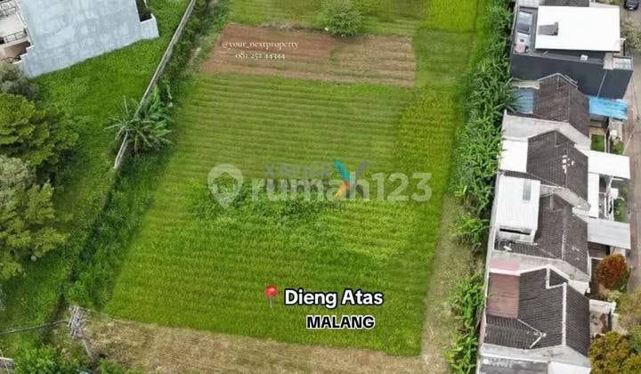 Ready-to-Build Land on Dieng Atas Road Axis, Dau Malang