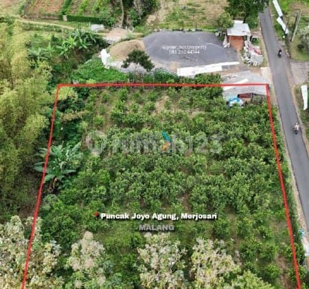 Tanah Kavling Siap Bangun di Puncak Joyo Agung, Merjosari Lowokwaru Malang