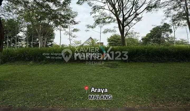 Land Plot on Araya Hill Road Axis, The Araya Malang