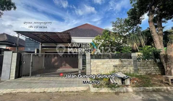 Rumah Modern Tengah Kota Di Jalan Gunung-Gunung, Klojen Malang