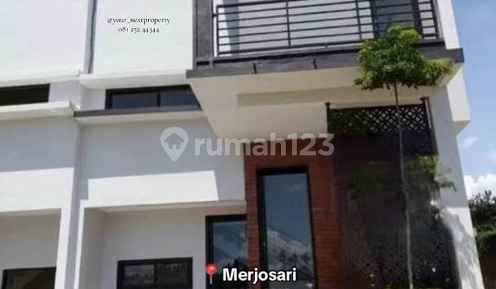Rumah Desain Modern Siap Huni di Perumahan Merjosari Lowokwaru Malang
