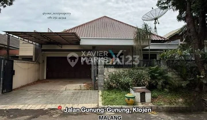 Rumah Modern Lokasi Premium di Jalan Gunung-Gunung Klojen Malang