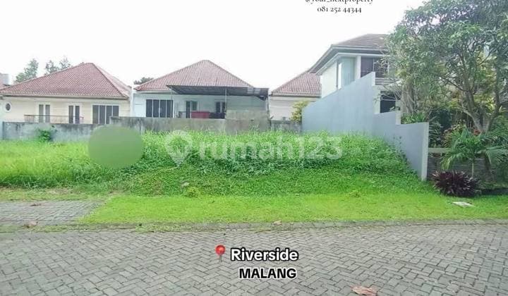 Tanah Kavling Lokasi Terdepan Di Cluster Riverside Blimbing Malang