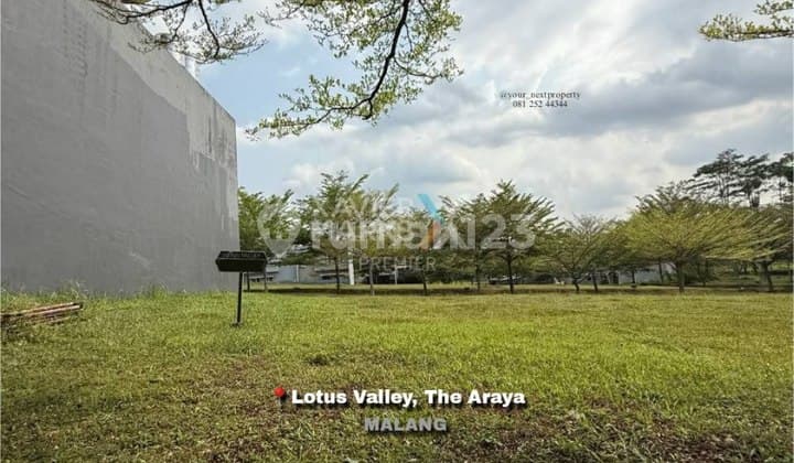 Tanah Kavling di Cluster Lotus Valley, The Araya Malang