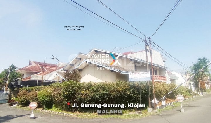 Rumah Klasik Posisi Hook Di Jl Gunung Gunung Klojen Malang