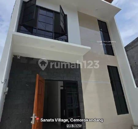 Rumah Murah Bangunan Baru di Sanata Village Kedungkandang Malang