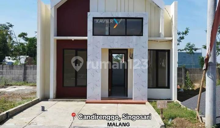 Rumah Baru Modern Minimalis Dekat Exit Tol di Candirenggo Singosari Malang