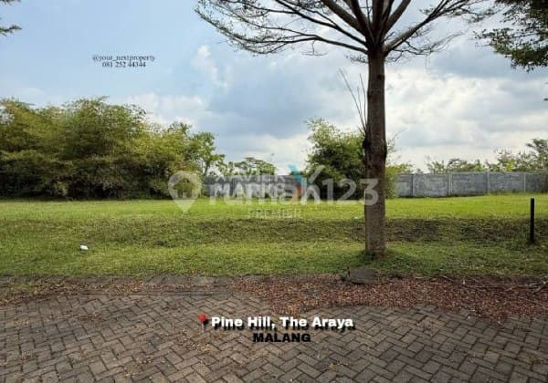 Tanah Kavling di Cluster Pine Hill, The Araya Malang