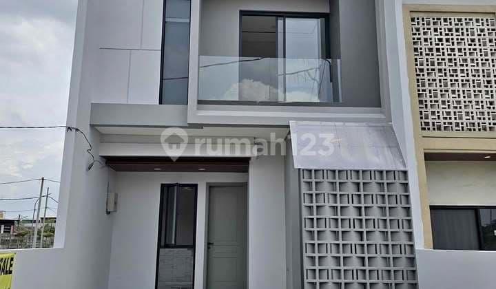 Rumah Baru Minimalis Modern Lokasi Perumahan Medokan Ayu Rungkut Surabaya
