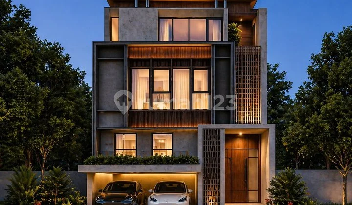 New Puri House in the Heart of Jakarta 3 Floors | Access to 4 Toll Roads