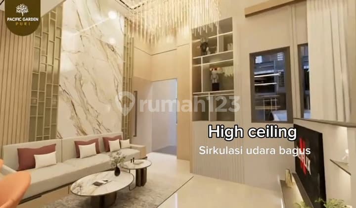 Rumah Strategis Di Jakarta Barat Akses Tol Meruya Kembangan 5 Mnt