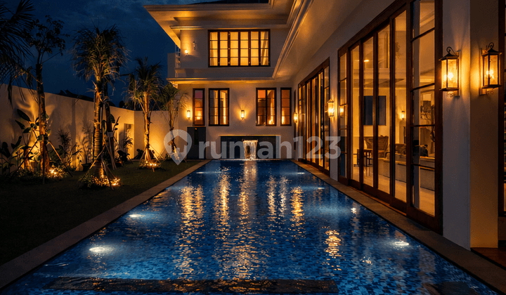 Jual Rumah Baru Tropical di Kemang Ada Pool dan Lift