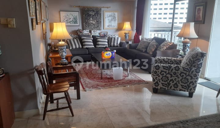 For Sale Istana Sahid Apartemen 3 Kamar Tidur Furnished