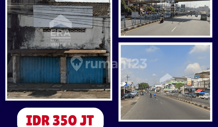 Dijual ruko di jalan Raya Lawang, lokasi depan pasar Lawang