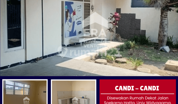 Disewakan Rumah Dekat Jalan Soekarno Hatta, Univ Widyagama