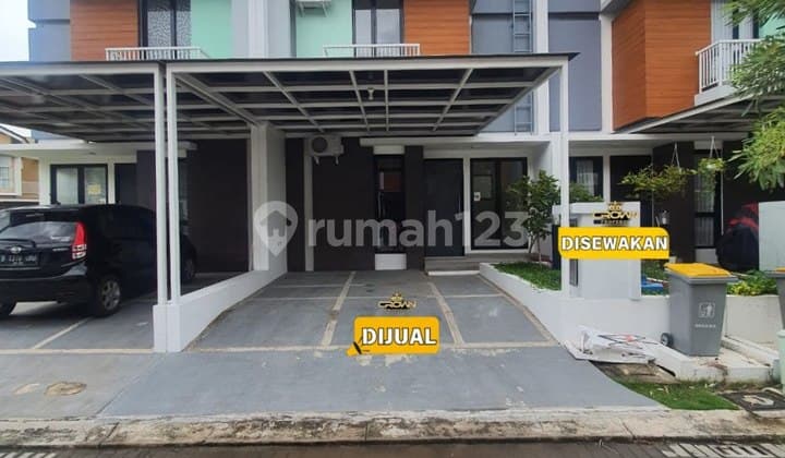 Disewakan Rumah Bagus Siap Huni Samping Danau di Cluster Lavesh