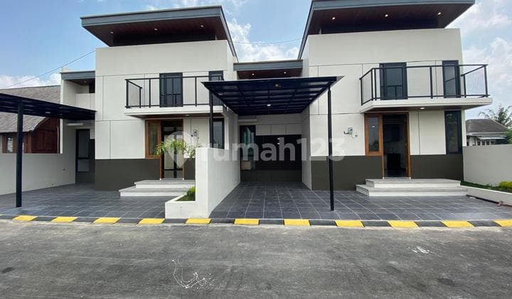 Rumah Minimalis Cantik Dengan Lantai Mezzanine Di Jl Godean Km 8 Sleman Jogja