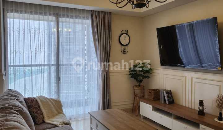 Termurah! Apartemen Gold Coast 3br Furnish Mewah Lt Tinggi Nego