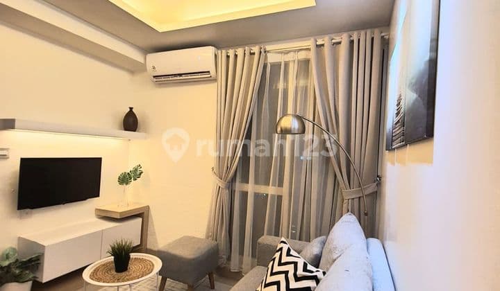 Termurah! Apartemen Callia 1br Furnish Rapi Lt Tinggi Nego