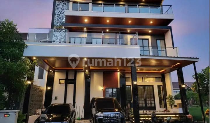 Dijual Rumah 3 Lantai Furnish Di Palm Spring Jakarta Garden City