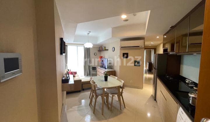 Jarang Ada! Apartemen The Mansion Kemayoran Hook 2br Furnish Nego