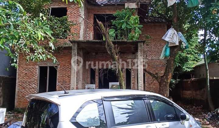 Rumah 2 Lantai Hitung Tanah Bangunan Belum Jadi Sawangan Depok