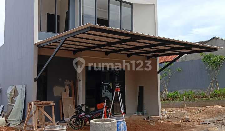 Rumah Dengan Bangunan Baru Di Cipayung Jakarta Timur