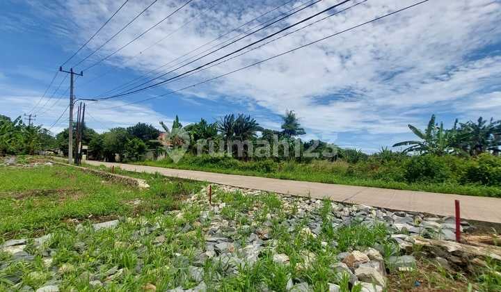 Mulai 1Jtan/M! Tanah SHM Cisauk Pinggir Jalan Dekat Stasiun Baru Jatake