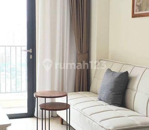 EN: "For Rent: Permata Hijau Suites Apartment - 1 Bedroom, Fully Furnished"