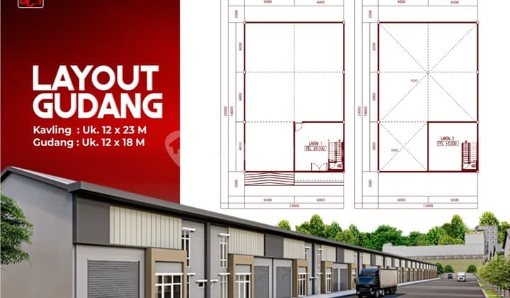 Gudang Baru Di Kawasan Industri Tanjung Uncang Batam