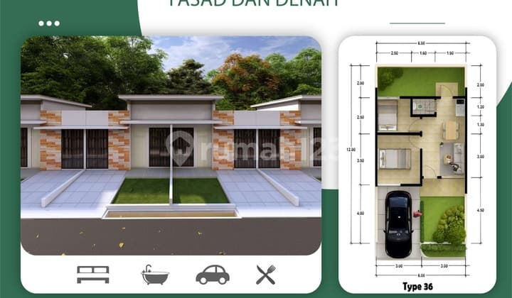 New House Facing Main Road in Nongsa