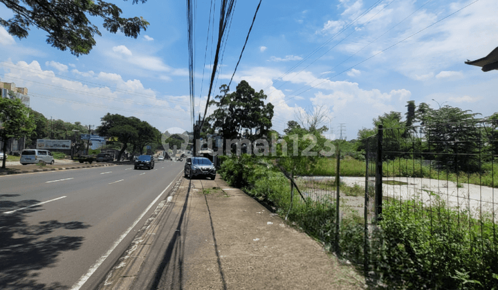 Tanah Datar Komersil Siap Bangun Pinggir Jalan Raya